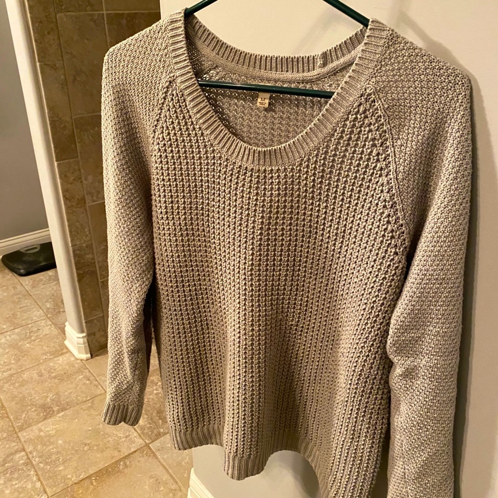 Gray sweater